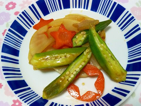 ３色野菜のさっぱり炒め＋＋